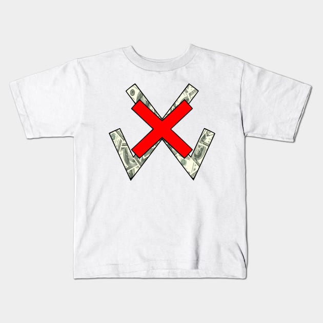 Peace (Toki Pona) Kids T-Shirt by dikleyt